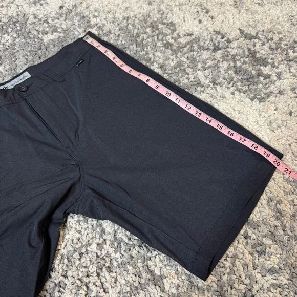Travis Mathew, Mens Golf Athletic Shorts in Dark Gray with 9 Inseam, US Size: 34 - Picture 10 of 11